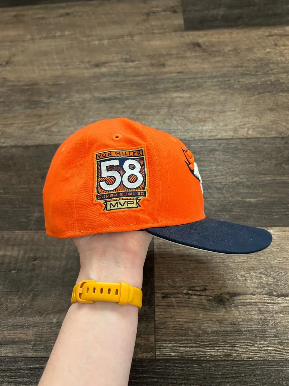 Limited Edition 59FIFTY Denver Broncos Von Miller #58 Super Bowl 50 MVP 6 7/8
